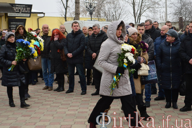 З начальником розвідки 8-го окремого гірсько-штурмового батальйону 10-ї ОГШБр майором Кузнєцовим попрощалися в Івано-Франківську 18