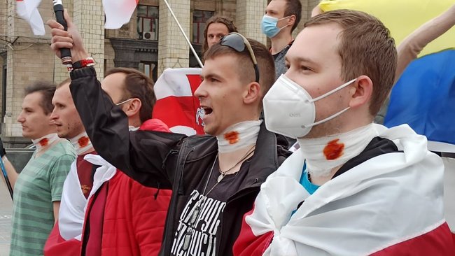 Акція солідарності з білоруськими дітьми-політвязнями пройшла в центрі Києва 19