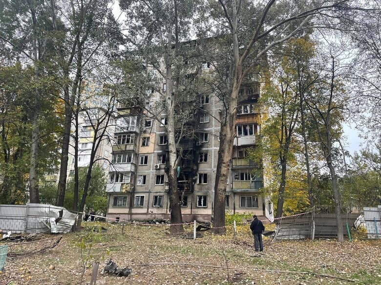 Єврейська школа у Києві пошкоджена внаслідок атаки РФ 30 жовтня