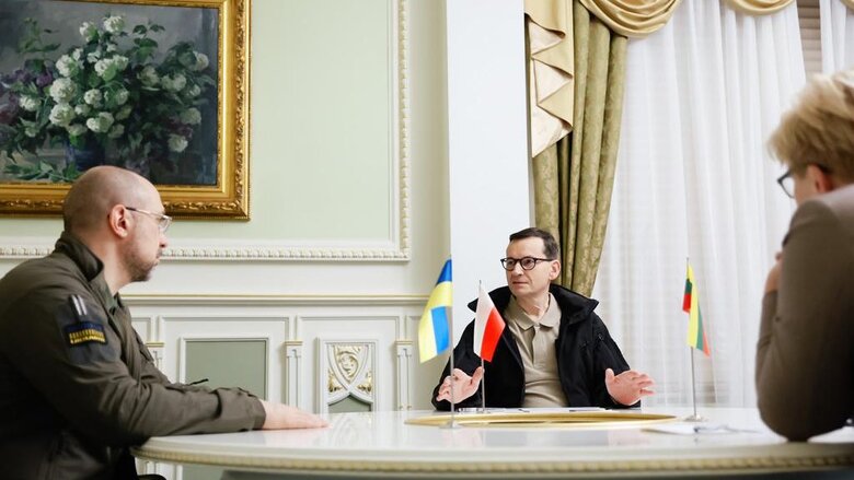 Polish Prime Minister Morawiecki is visiting Kyiv 06
