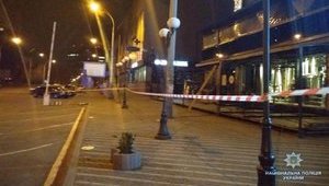 Обстрел "Киевгорстроя": полиция изъяла запись с видеорегистратора, на котором зафиксирован момент выстрела. ФОТОрепортаж