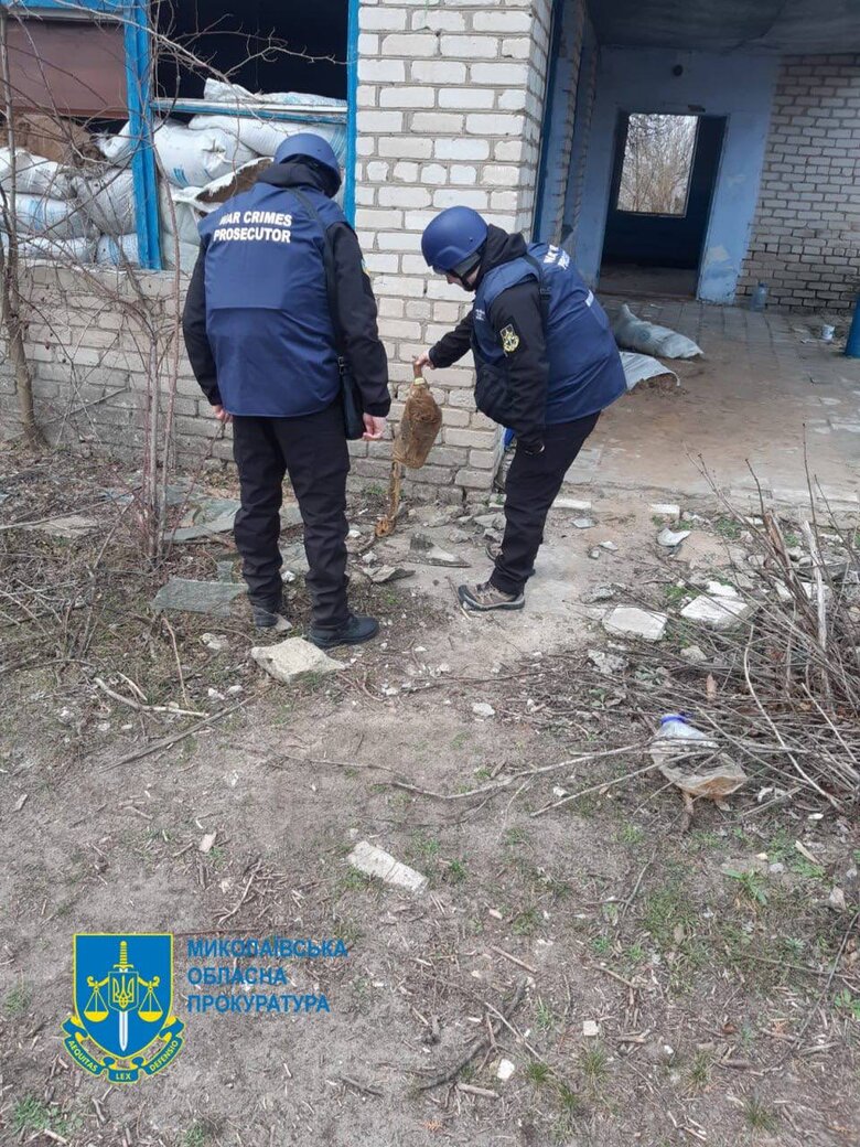 На деокупованих територіях Миколаївщини виявлені колишні місця дислокації російських окупантів 04