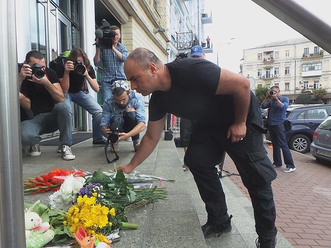 Акція памяті жертв катастрофи MH-17 відбулася під посольством Нідерландів у Києві 12