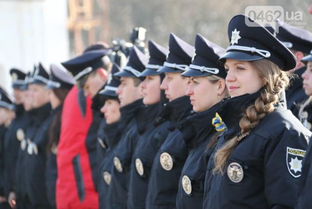 чернигов полиция присяга патрульная патрульные