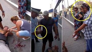 "Вони ґвалтують і вбивають. А якби у нього рюкзак вибухнув?", - в окупованому РФ Криму жорстоко побили чоловіка за українську символіку. ВІДЕО+ФОТО