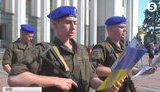 250 новобранців Нацгвардії склали присягу в Києві. ВIДЕО