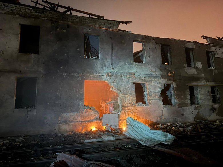 атака на залізницю