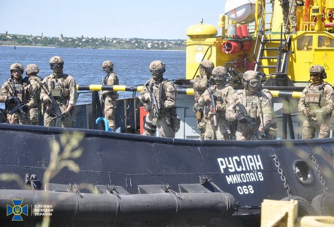 СБУ провела антитерористичні навчання на морі 05