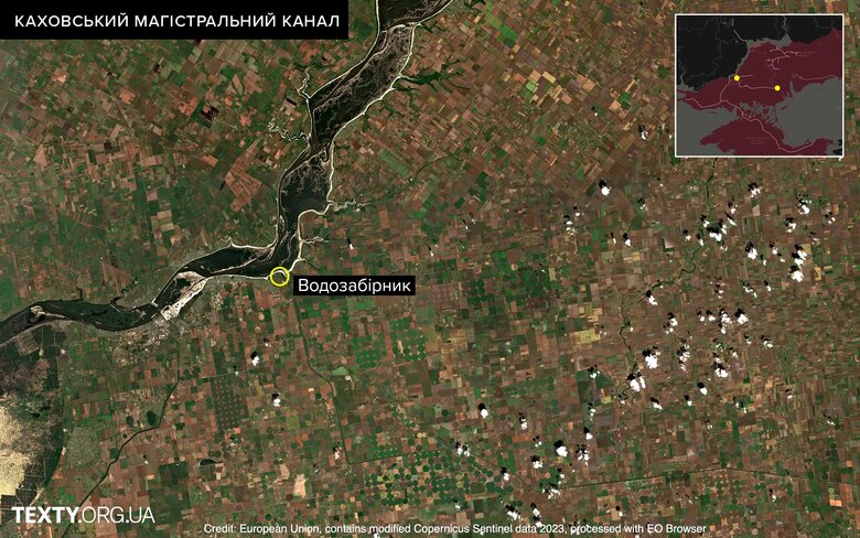 Хто залишився без води після підриву Каховської ГЕС 04