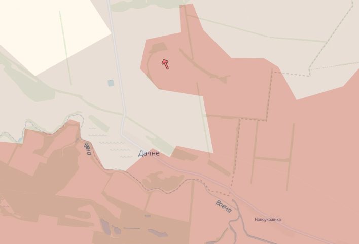 мапи DeepState Дачне