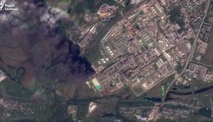Наслідки атаки Сил оборони на Куйбишевський НПЗ в Самарській області РФ. СУПУТНИКОВІ ФОТО