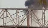 Очевидица атаки на Северный мост в Киеве рассказала о взрыве и поврежденных автомобилях: "Впереди раздался взрыв. На асфальте лежали обломки"