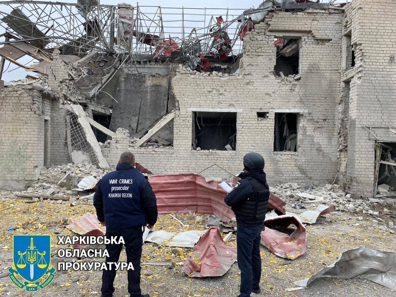 Consequences of enemy air strike on Kupiansk district: houses and private enterprise damaged 01