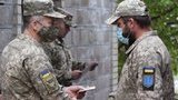 Воины-пехотинцы в зоне ООС получили ведомственные награды от Минобороны и Генштаба ВСУ. ФОТОрепортаж