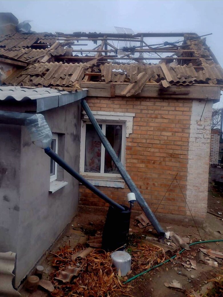 Обстріл Нікопольщини 16 грудня
