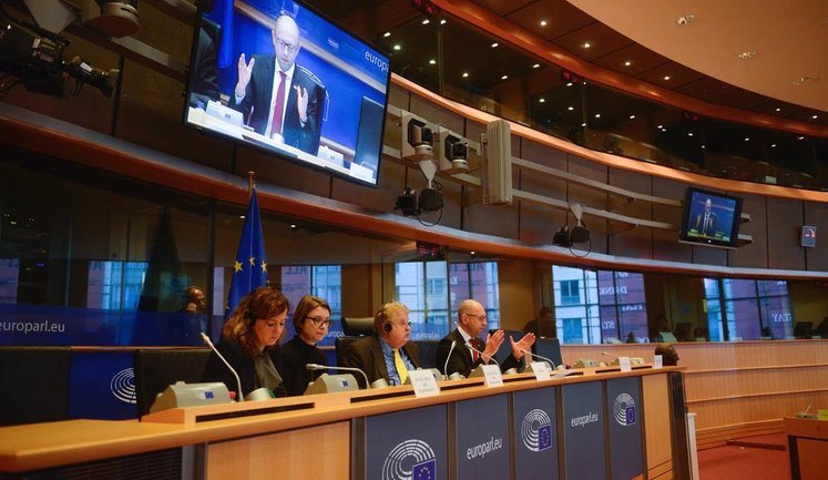 Yatseniuk: Ukraine should not be held hostage to Brussels' internal conflicts. PHOTOS