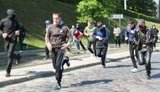 Неизвестные спровоцировали драку с участниками Дня гнева в Киеве: милиция бездействует