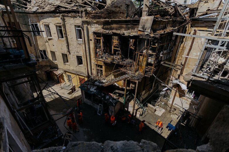 Одеса після обстрілу