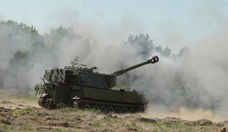 Полученные от Норвегии самоходные гаубицы М109А3 уже на передовой, - Залужный. ФОТОрепортаж