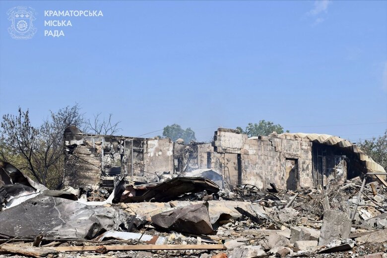 Краматорськ після обстрілу