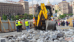 Будівництво меморіалу Небесної Сотні припинено на невизначений термін