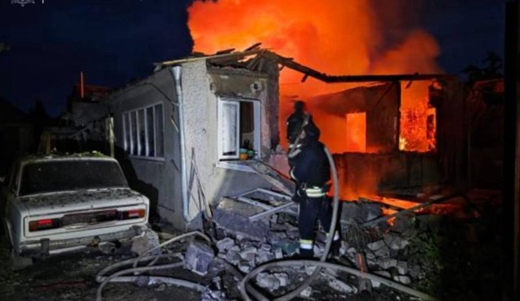 Ruscists strike Vilniansk: house destroyed, wounded include 2-year-old boy and 12-year-old girl. PHOTO