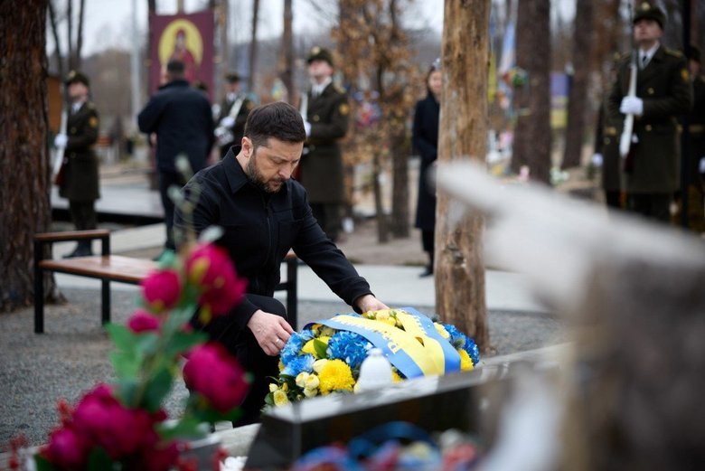 Зеленский в Мощуне