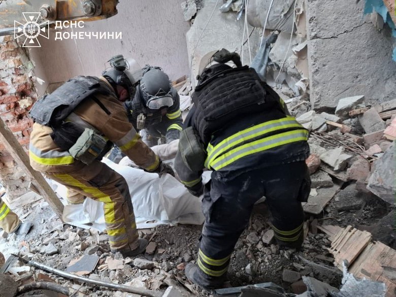 Удар по Дружковке 2 марта: завершены спасательные работы, число погибших возросло до 3 человек