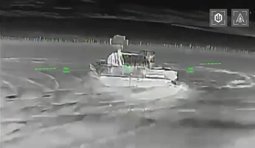 дрон атакує російський зрк