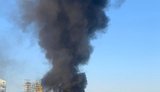 У Чорноморську горить морський порт