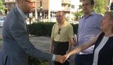 "Правительство своей политикой вынуждает украинцев искать работу за границей", – Яценюк встретился с украинской диаспорой в США. ФОТО