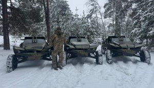 Воинам ССО передали багги VOLS производства "Української бронетехніки"