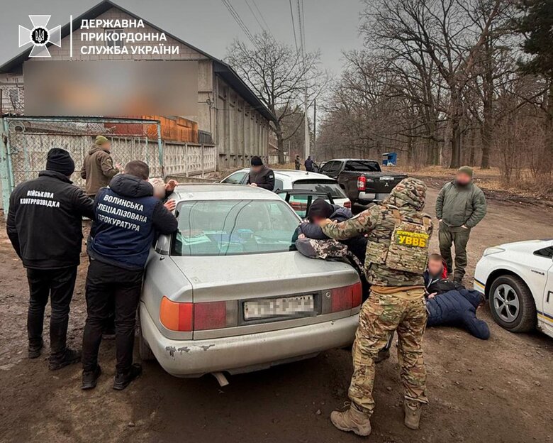 ДПСУ затримала ухилянтів на Волині