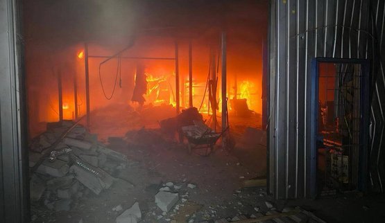 Brovary after the shelling