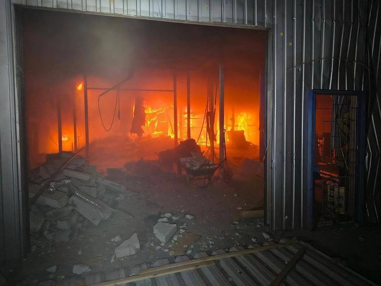 Бровари після обстрілу