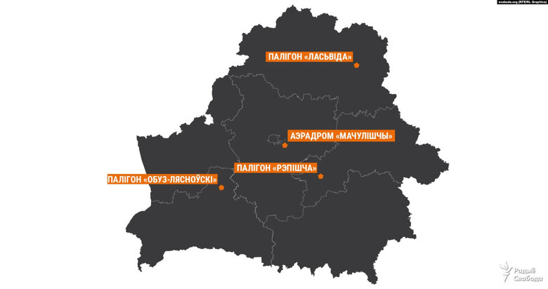 В Беларуси, кроме МиГов и Кинжалов, заметили много российских палаток с военными 01 В Беларуси, кроме МиГов и Кинжалов, заметили много российских палаток с военными 01