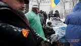 Холодные будни под Кабмином: чернобыльцы отказались от воды. ФОТОрепортаж
