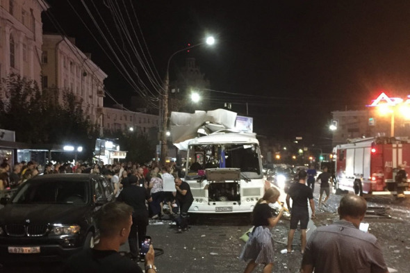 Вибух в автобусі Воронежа: постраждали 12 осіб 04 Вибух в автобусі Воронежа: постраждали 12 осіб 04