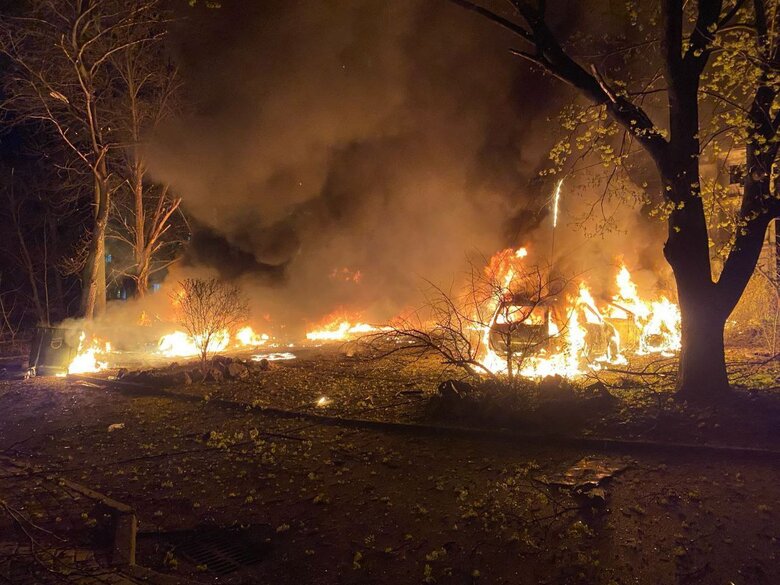 Consequences of the attack on the Dnipropetrovs'k region