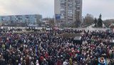 Енергодар прощається із загиблими, які захищали Запорізьку АЕС від агресора. ФОТО