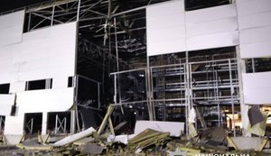 Consequences of Russian strike on Kyiv region: company’s warehouse has been damaged. PHOTOS