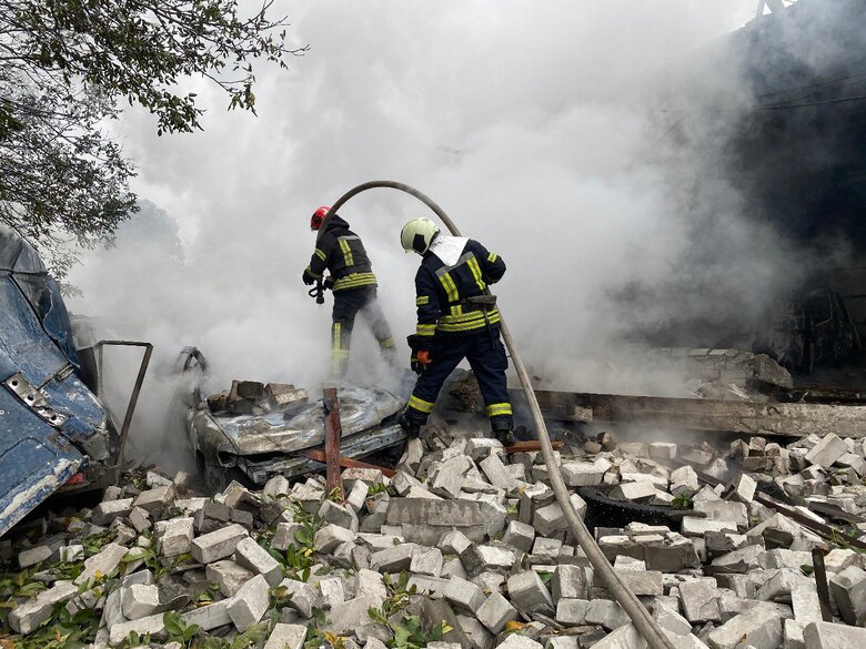 As result of morning rocket attacks, at least 9 people died. Another 36 were injured, - State Emergency Service 06