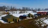 Ліквідувати наслідки паводка та витік нафтопродуктів у річку вчилися фахівці на Закарпатті. ВIДЕО