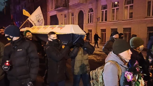 Похорон правосуддя: у Києві відбулася акція до річниці справи Шеремета 29
