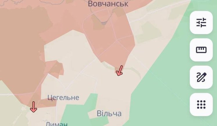 Enemy has advanced in Vovchansk and Synkivka in Kharkiv region and near Zaliznianske in the Donetsk region, - DeepState. MAPS