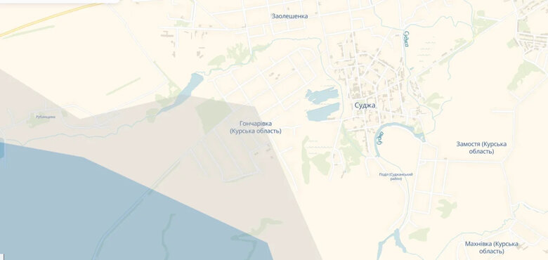 Russian troops occupy Sudzha in Kursk region - DeepState map | Censor.NET