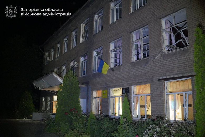 Удар по Запорожью вечером 3 июля