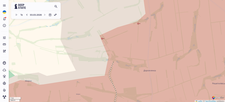 Дорожнянка карта