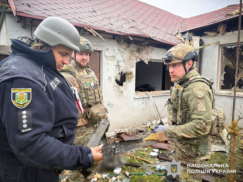 На Полтавщині після російського обстрілу виявили касетні боєприпаси