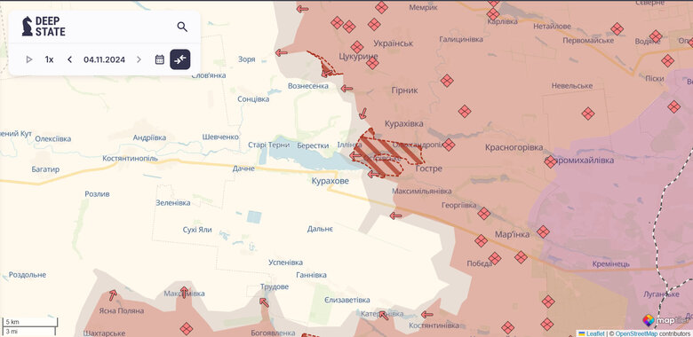 Росіяни окупували Степанівку на Донеччині, - DeepState. КАРТА